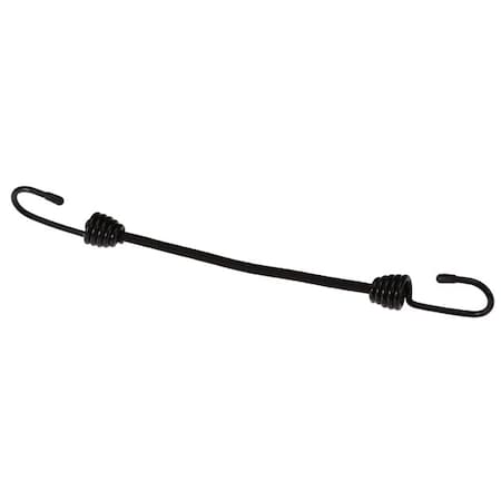 Us Cargo Control 1/2 x 18 Black Bungee Cords bundle of 10 - 12mm, PK10 BC1218-10PK